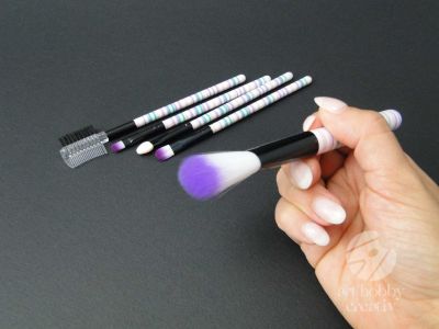 Pensula pentru pictura pe fata si corp set/5buc