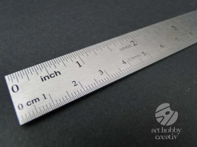 Liniar metalic din otel - 20cm