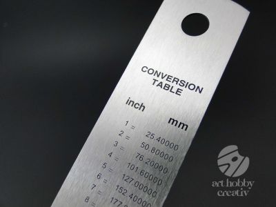 Liniar metalic din otel - 30cm