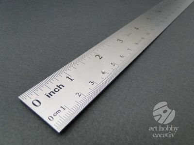 Liniar metalic din otel - 50cm
