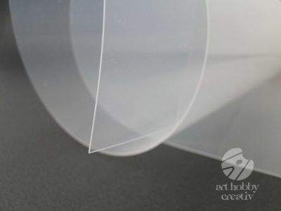 Folie plastic PP. transparent 60x80cm/0,4mm