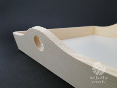 Tava lemn simplu 35x25cm