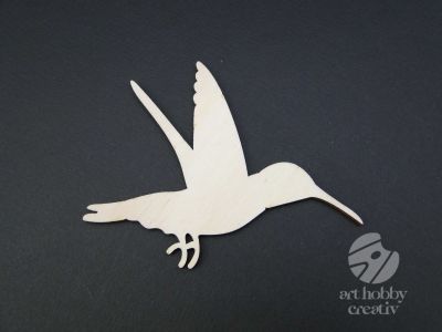 Figurina lemn - colibri 12cm