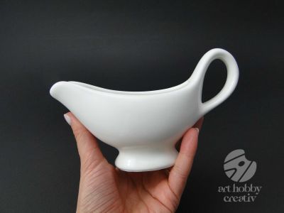 Sosiera ceramica - alb