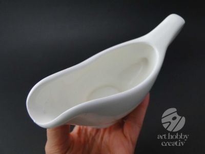 Sosiera ceramica - alb