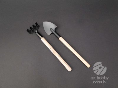 Unelte de gradina mini 20 cm - set/2buc