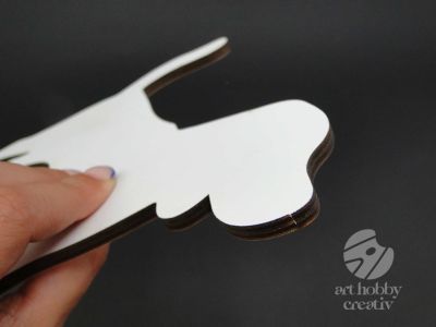 Forma placaj grunduita - caine 18cm
