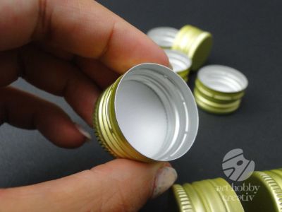 Dop aluminiu prefiletat 25mm set/10buc 