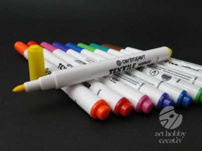 Marker textile - set/10BUC