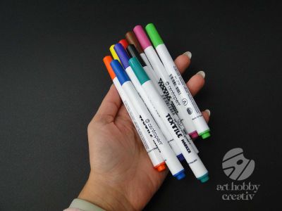 Marker textile - set/10BUC
