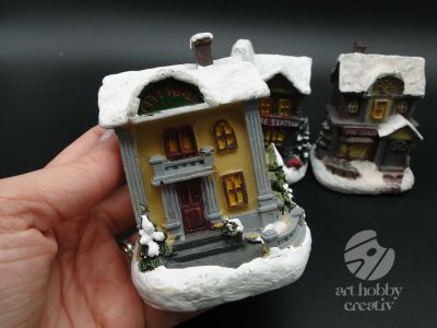 Casuta decor iluminat din interior - dif. modele (2)