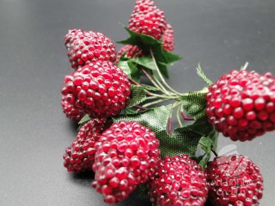 Zmeura cristalizata pe sarma - set/12buc