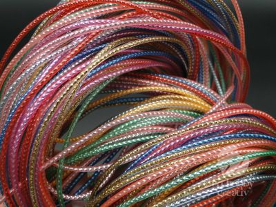 Fire impletit scoubidou color - 1m - set/50buc