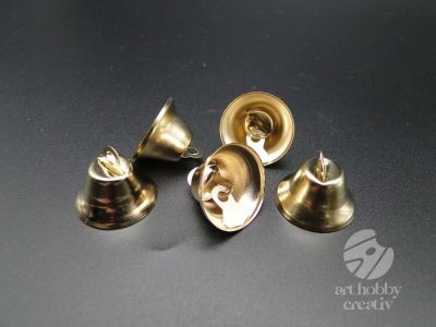 Clopotel auriu 2cm - set/5buc