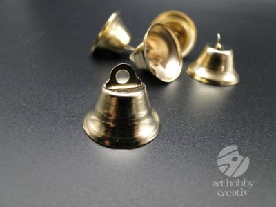 Clopotel auriu 2cm - set/5buc