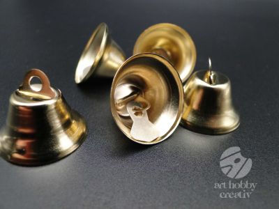 Clopotel auriu 2cm - set/5buc