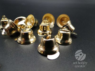 Clopotel auriu 1,5cm - set/12buc