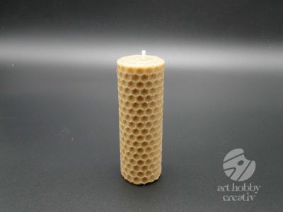 Lumanare din fagure naturala - 9 cm