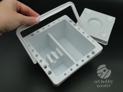 Cutie plastic pentru pictura 13cm