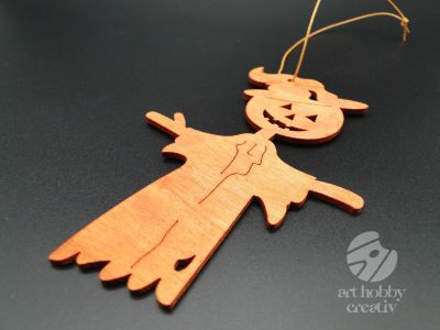 Figurina lemn - sperietoare 12cm