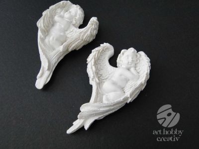 Ingeras decor mini - adormit 7,5cm set/2buc