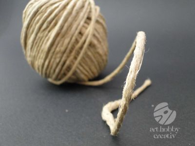 Sfoara canepa natur 2,5mm/40m
