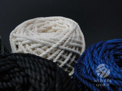 Sfoara bumbac macrame - 4mm/55m