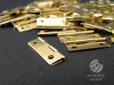 Balamale aurii drepte 25mm - set/100buc