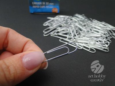 Agrafe zincate pentru hartie 33mm set/100buc