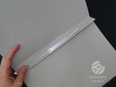 Dosar din carton A4 - plic/cu sina