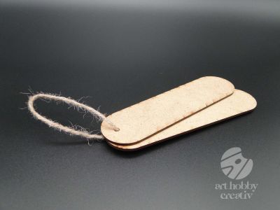Lopatele din lemn pentru semn de carte - set/2buc
