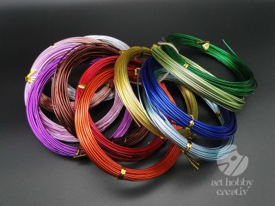 Sarma aluminiu color - 1,5mm/10m