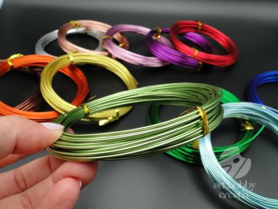 Sarma aluminiu color - 1,5mm/10m