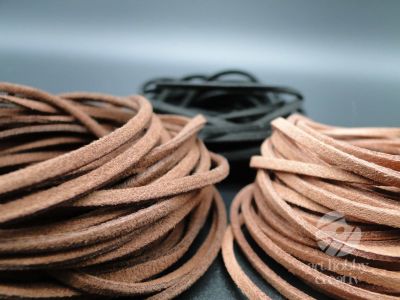 Snur din piele sintetica dif. nuante 3mm/5m