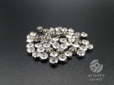 Strasuri de cusut - diamant 5mm set/50buc