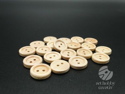 Nasturi lemn 1,3cm - set/20buc