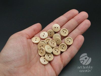 Nasturi lemn 1,3cm - set/20buc