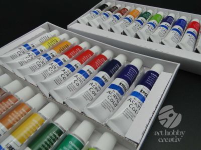Vopsea acrilica - El Greco set/ 12 sau 18 culori