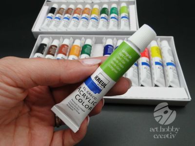 Vopsea acrilica - El Greco set/ 12 sau 18 culori