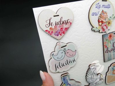 Etichete cu mesaj set/10buc
