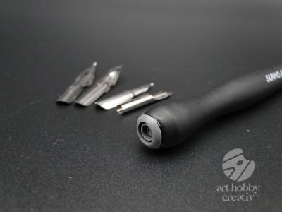 Toc cu 4 penite pentru caligrafie