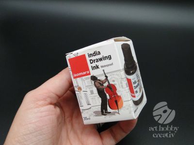 Cerneala desen india ink - negru 35ml