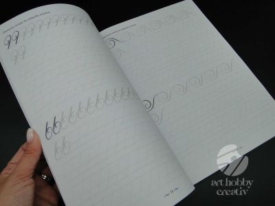 Caiet Initiere in caligrafie artistica - A4