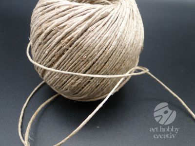 Sfoara canepa natur 100gr - 1,5mm/100m