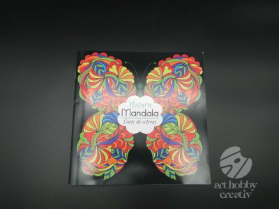 Carte de colorat Mandala - Natura 24 pagini