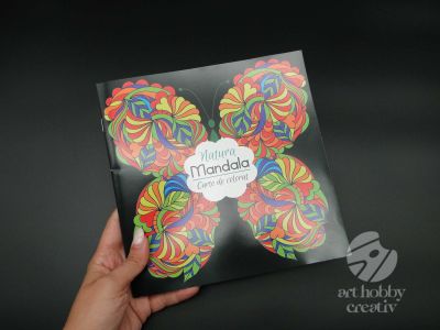 Carte de colorat Mandala - Natura 24 pagini