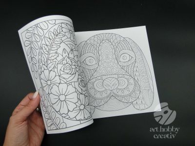 Carte de colorat Mandala - Natura 24 pagini