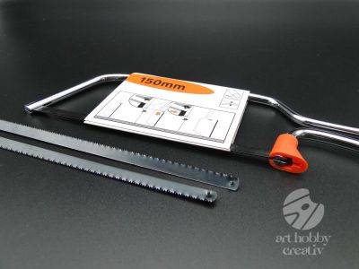 Fierastrau de metal cu lame de rezerva - 15cm
