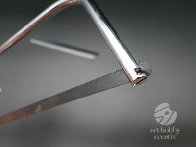 Fierastrau de metal cu lame de rezerva - 15cm