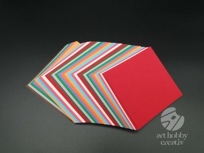 Hartie origami 87x87mm/300 coli asortate